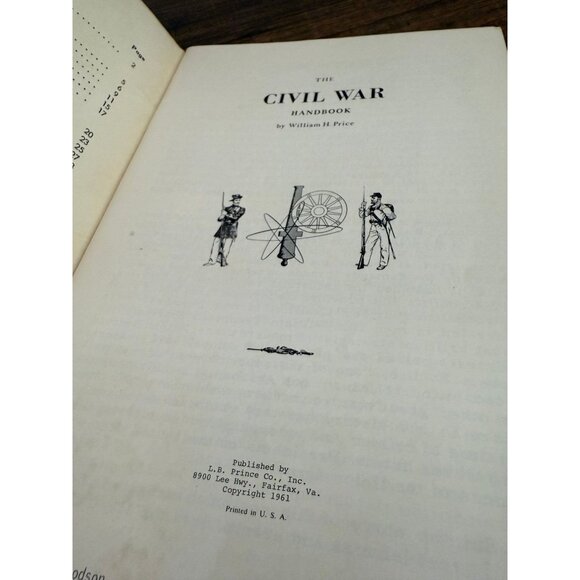 Civil War Handbook by William H. Price - Picture 6 of 8